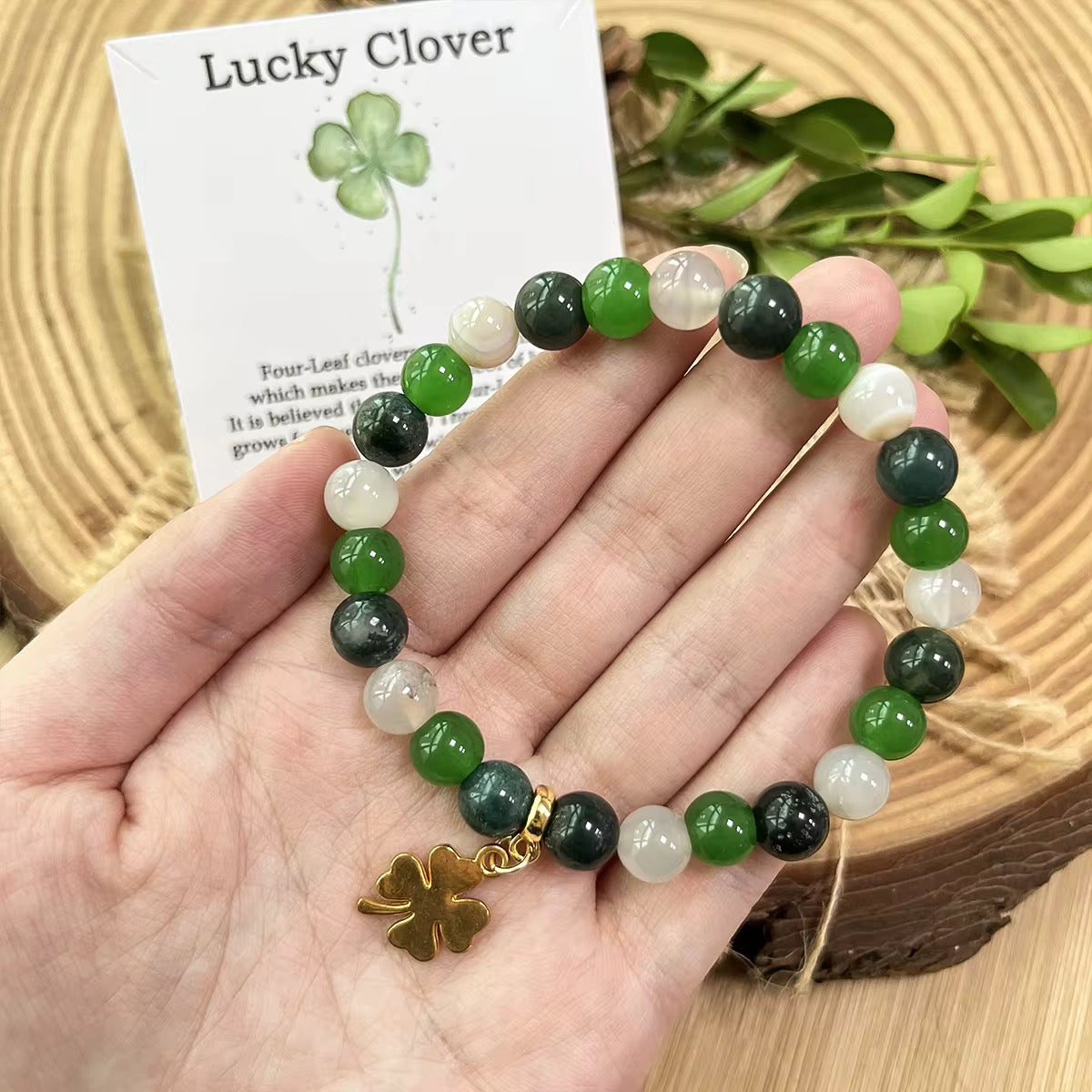 Bracelet « Trèfle Chanceux » – Harmonie,