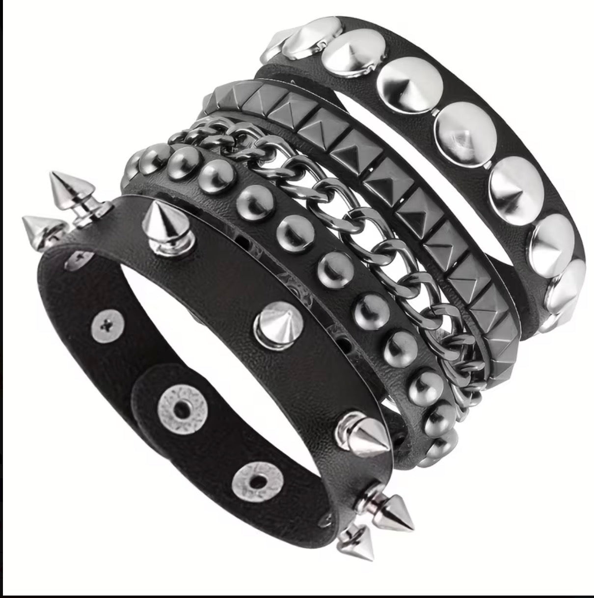 Esprit gothique : Collection de Bracelets Artisanaux