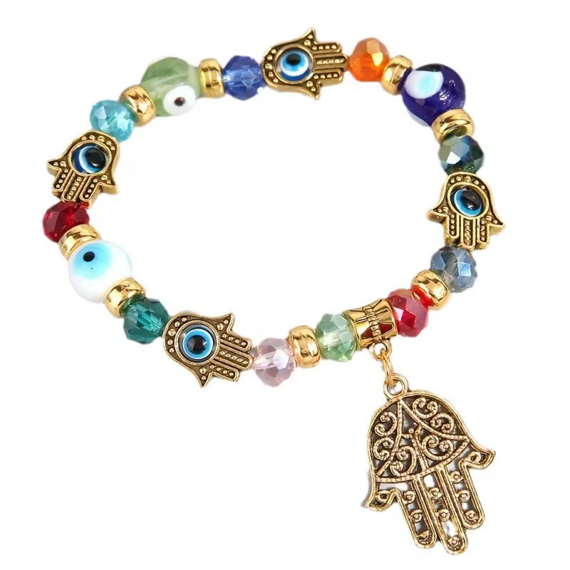 Bracelet Protecteur Universel (Hamsa & Mauvais Œil)