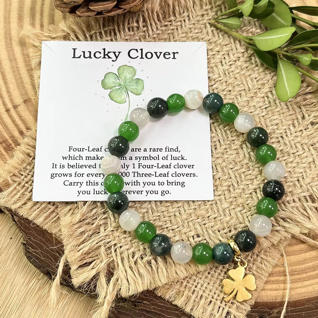 Bracelet « Trèfle Chanceux » – Harmonie,
