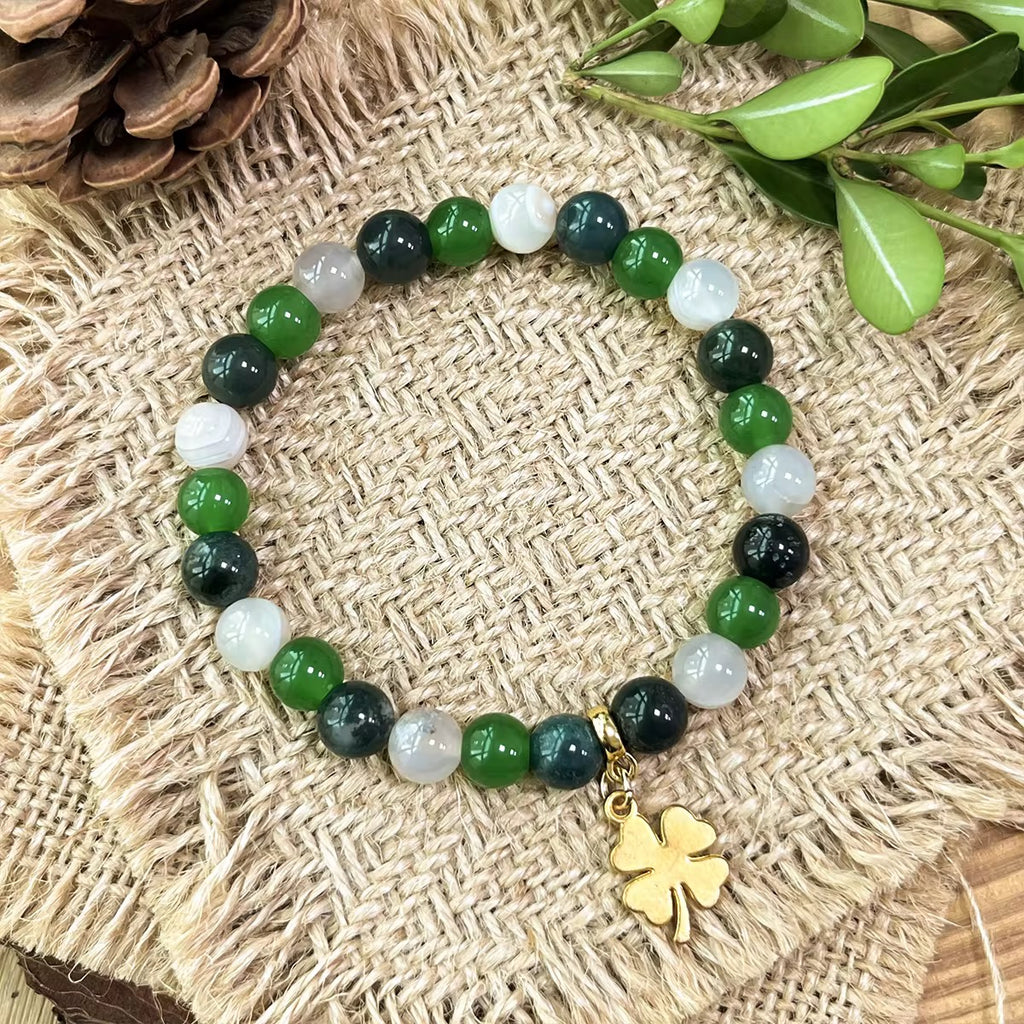 Bracelet « Trèfle Chanceux » – Harmonie,