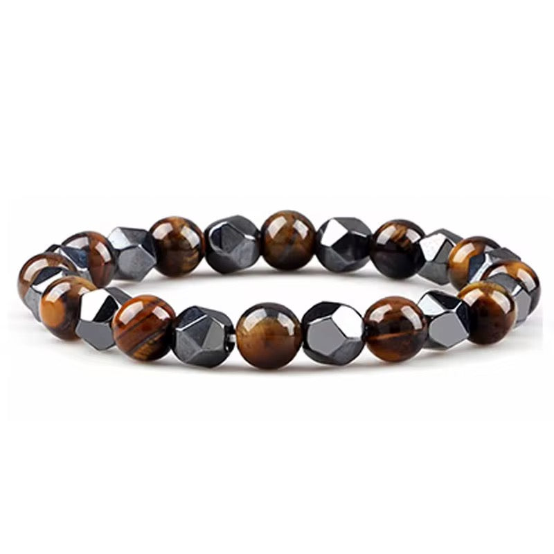 Bracelet « Triple Protection » – Force, Équilibre & Bouclier Énergétique