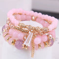 Bracelet de Crystal rose