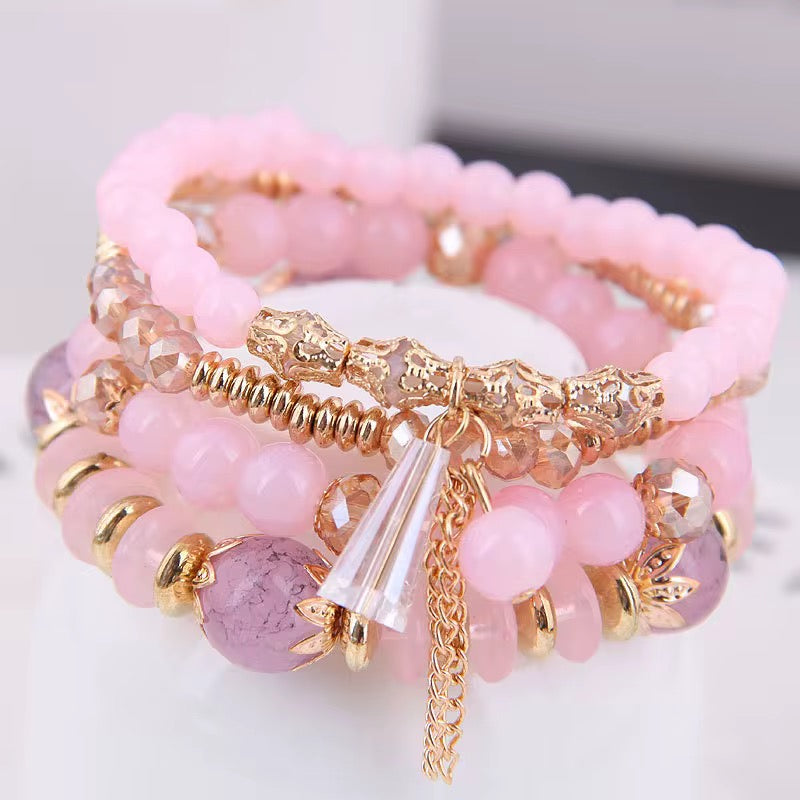Bracelet de Crystal rose