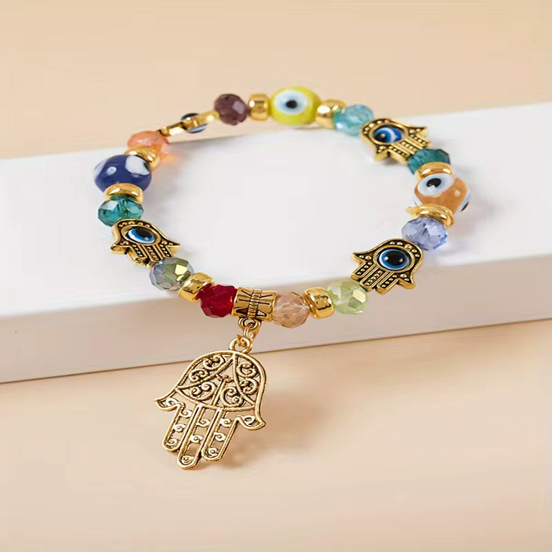Bracelet Protecteur Universel (Hamsa & Mauvais Œil)