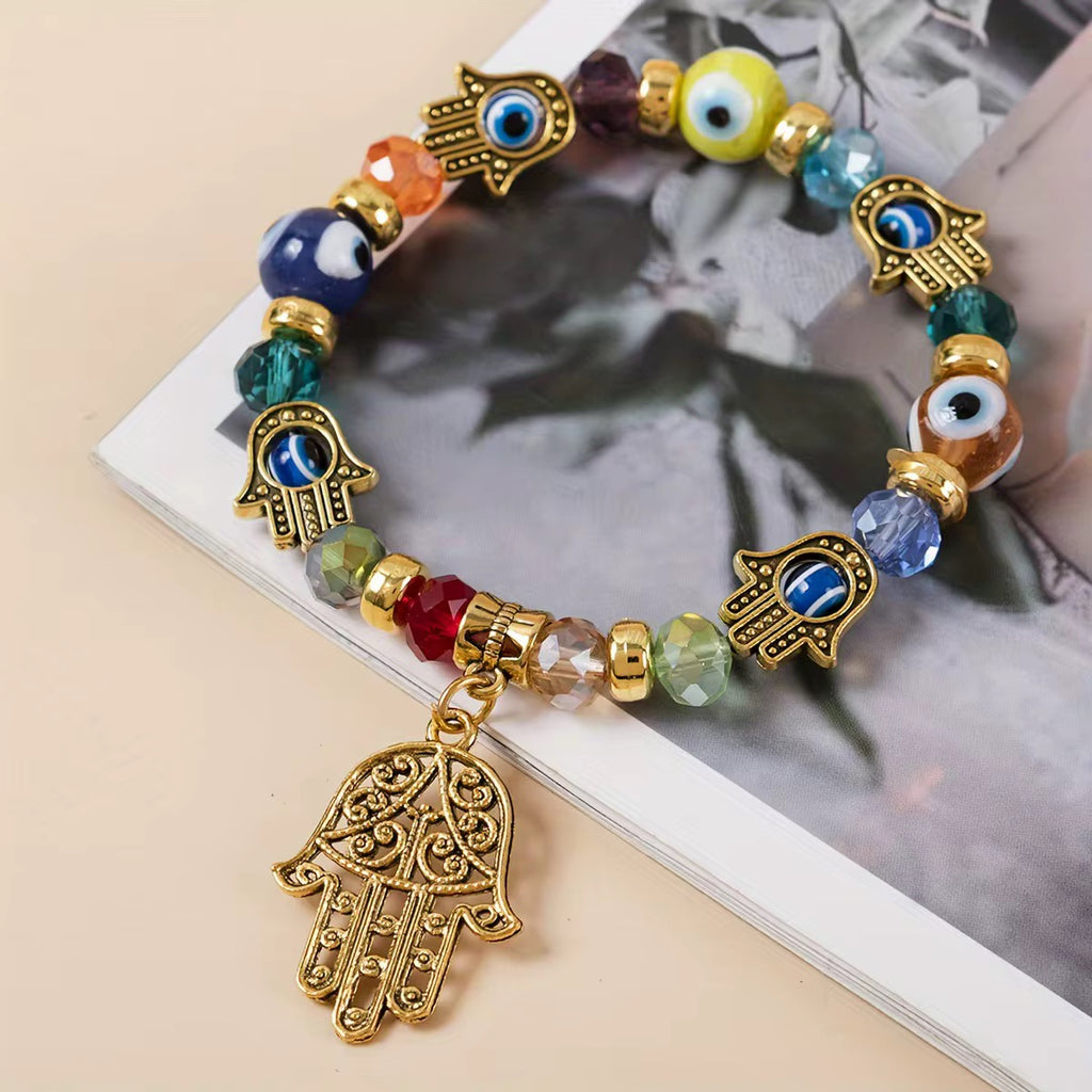 Bracelet Protecteur Universel (Hamsa & Mauvais Œil)